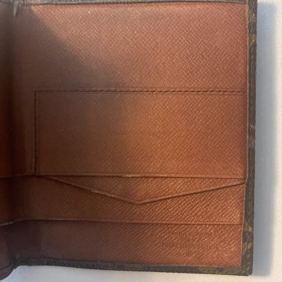 Vintage Louis Vuitton Trifold Monogram Wallet Unisex From Japan COA Included - Picture 7 of 12